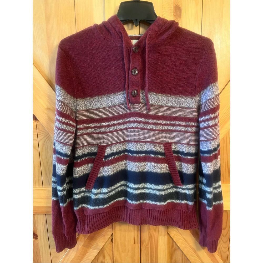 Ruff Hewn Sweater Small Outdoors Hoodie Sweatshirt Casual Mens (2604)